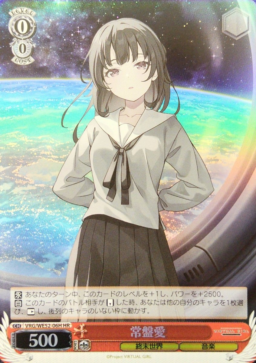 画像1: 常盤愛 (VRG/WE52-06H) - HR (1)