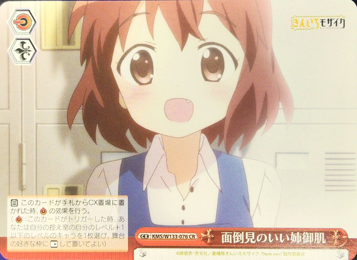 画像1: 面倒見のいい姉御肌 (KMS/W133-076) - CR (1)