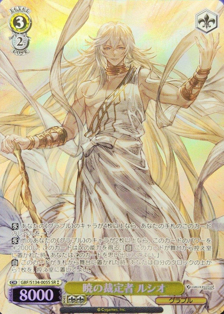 画像1:  暁の裁定者 ルシオ (GBF/S134-005S) - SR (1)