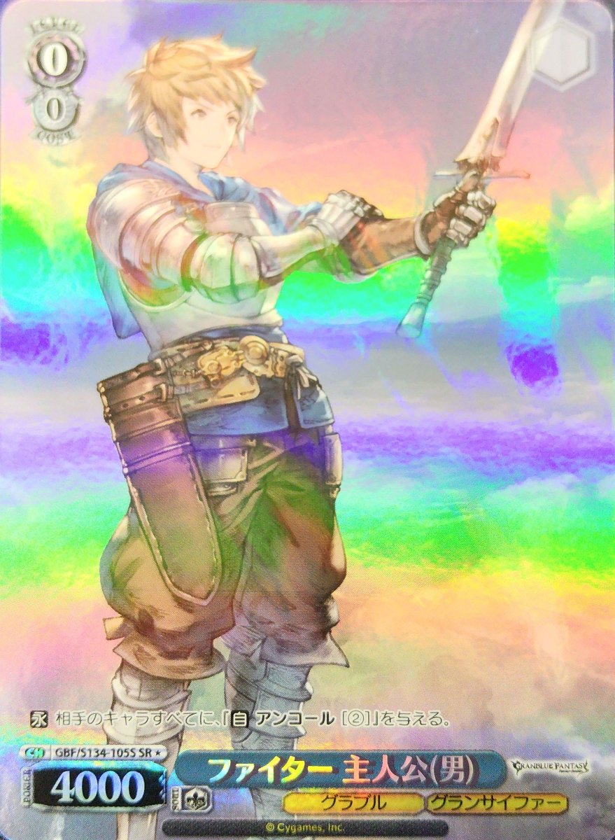 画像1: ファイター 主人公(男) (GBF/S134-105S) - SR (1)
