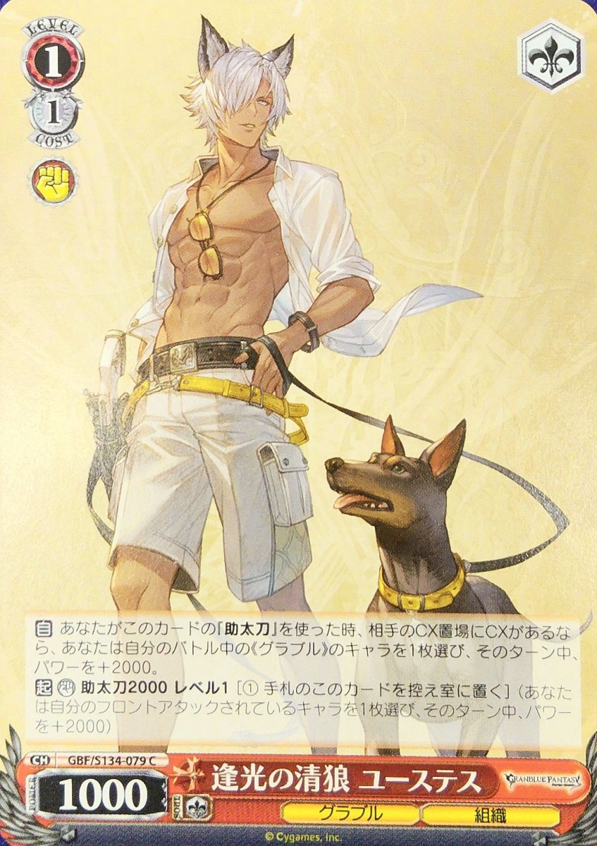 画像1: 逢光の清狼 ユーステス (GBF/S134-079) - C (1)