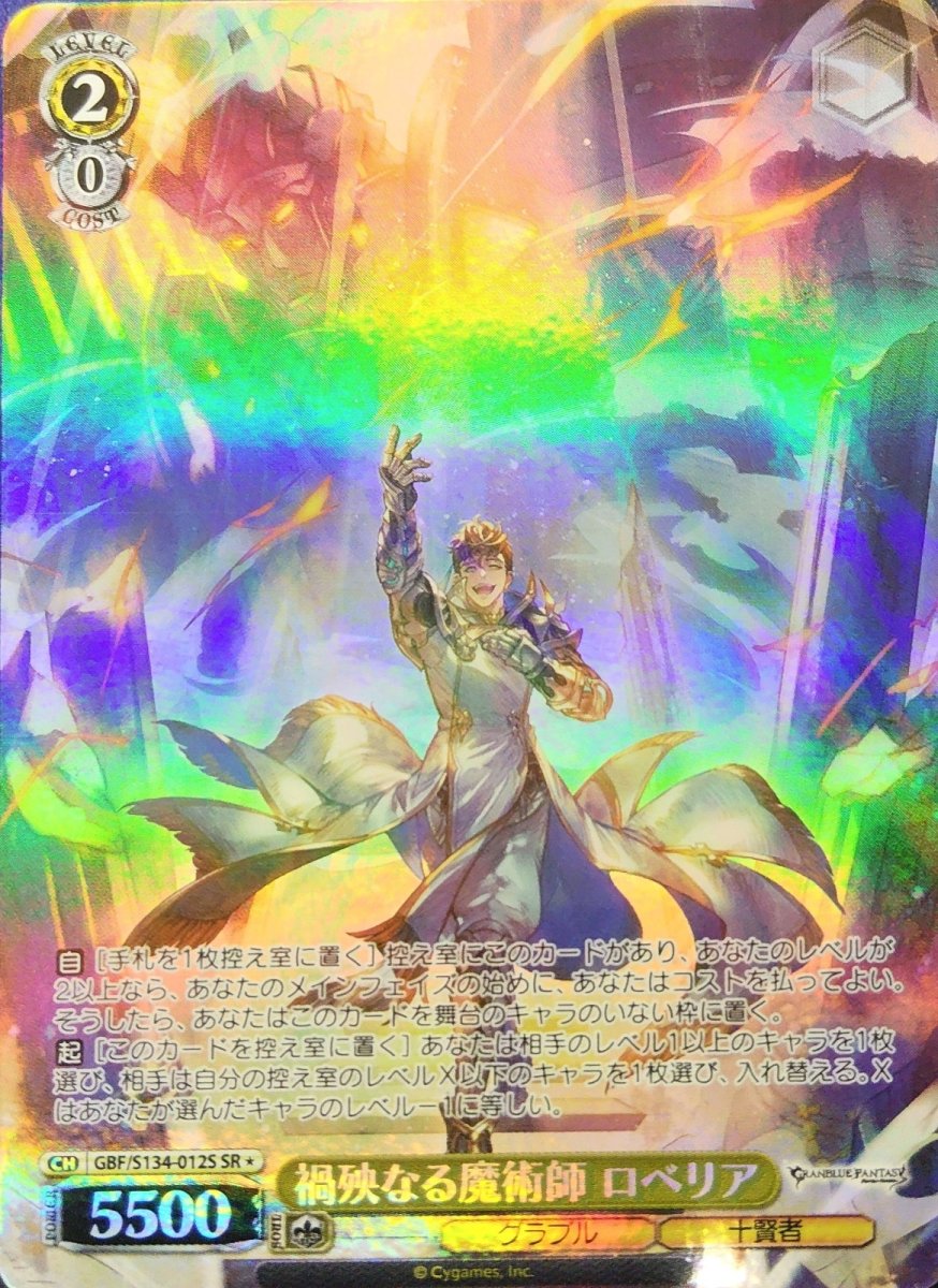 画像1: 禍殃なる魔術師 ロベリア (GBF/S134-012S) - SR (1)