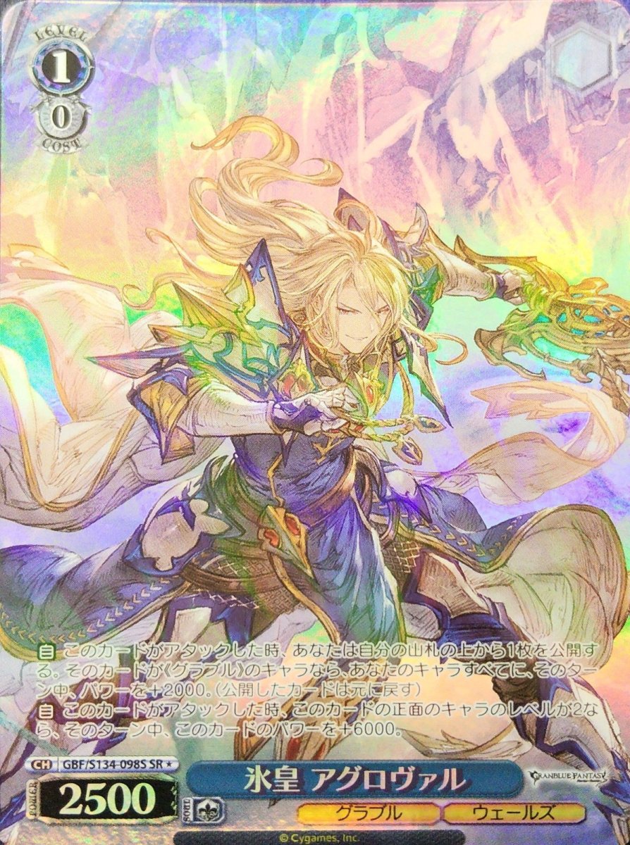 画像1: 氷皇 アグロヴァル (GBF/S134-098S) - SR (1)