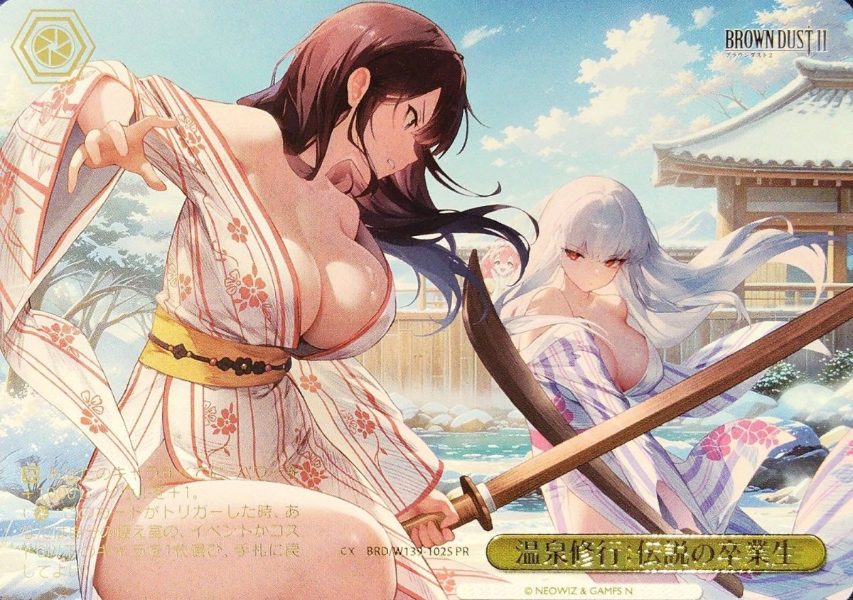 画像1: 温泉修行：伝説の卒業生 (BRD/W139-102S) - PR (1)