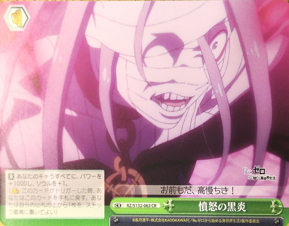 画像1: 憤怒の黒炎 (RZ/S132-063) - CR (1)