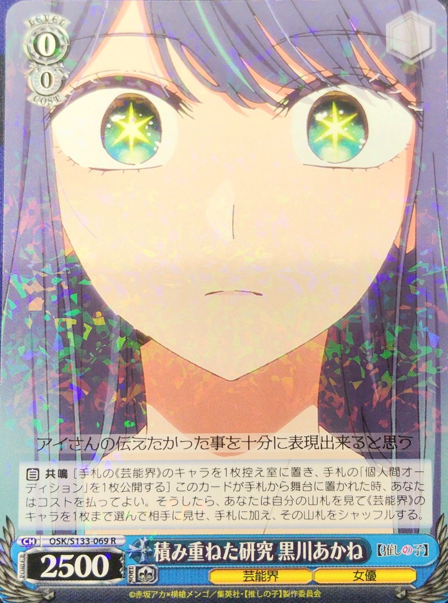 画像1: 積み重ねた研究 黒川あかね (OSK/S133-069) - R (1)