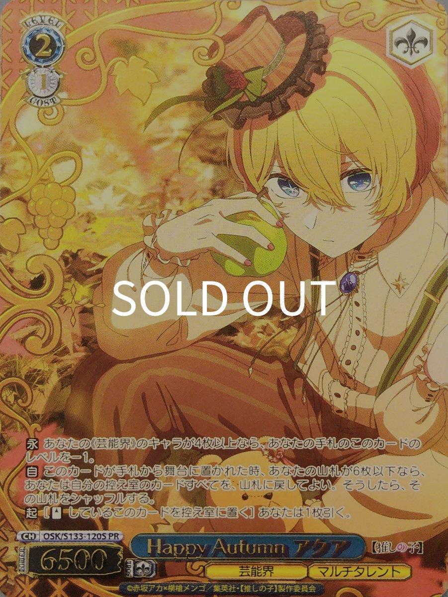 画像1:  Happy Autumn アクア (OSK/S133-120S) - PR (1)