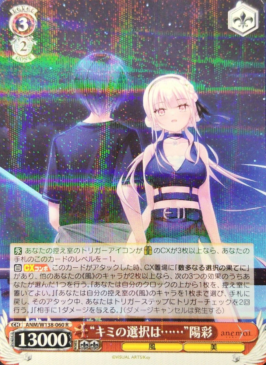 画像1: “キミの選択は……”陽彩 (ANM/W138-060) - R (1)