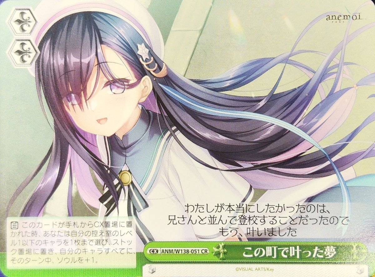 画像1:  この町で叶った夢 (ANM/W138-051) - CR (1)
