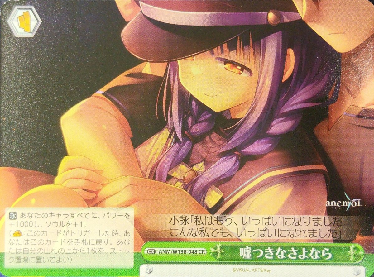 画像1: 嘘つきなさよなら (ANM/W138-048) - CR (1)