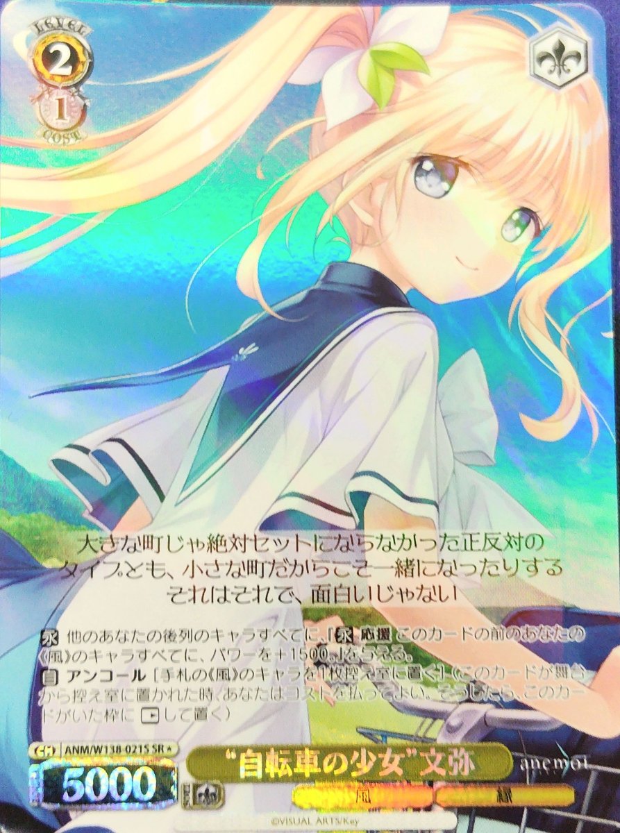画像1: “自転車の少女”文弥 (ANM/W138-021S) - SR (1)
