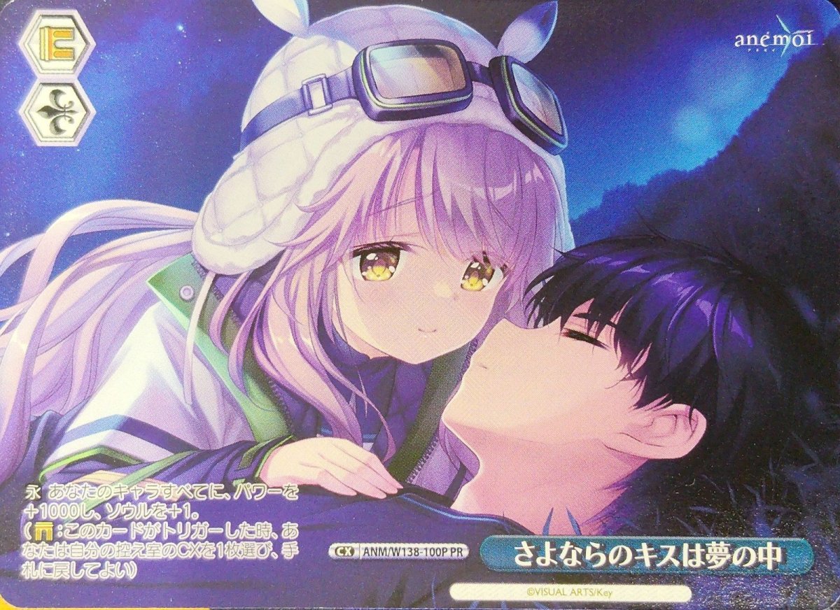画像1: さよならのキスは夢の中 (ANM/W138-100P) - PR (1)