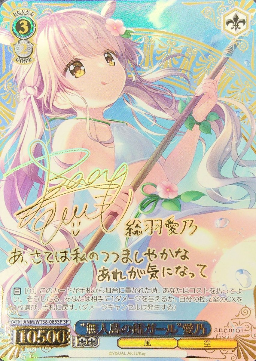 画像1:  “無人島の銛ガール”愛乃 (ANM/W138-085SP) - SP (1)